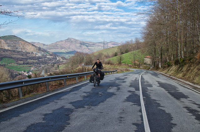 Pedaling up the Pyrenees