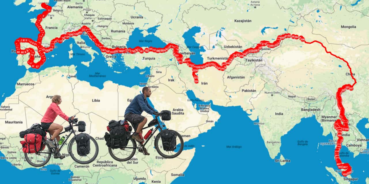 3 gadi un 24 000 km – ar velosipēdu apkārt pasaulei