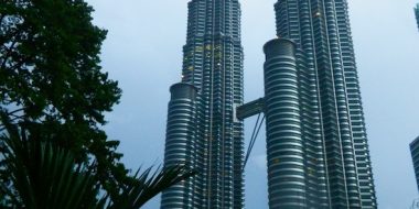 Kuala Lampuras slavenie Dvīņu Torņi